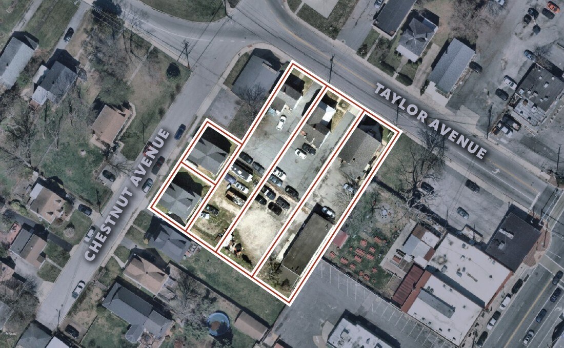 Taylor & Chestnut Ave portefeuille de 4 biens à vendre sur LoopNet.fr Photo principale– Image 1 sur 5