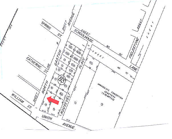 156 N Gaston Ave, Somerville, NJ à vendre - Plan cadastral – Image 3 sur 10