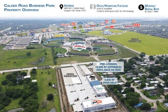 2809 Calder Rd, League City, TX - Vue aérienne  vue de carte