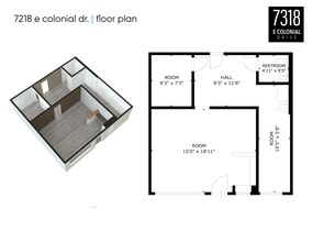 7300-7324 E Colonial Dr, Orlando, FL à louer Plan d’étage– Image 1 sur 2