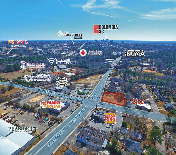 3321 N Main St, Columbia, SC à vendre Photo de l’immeuble– Image 1 sur 2