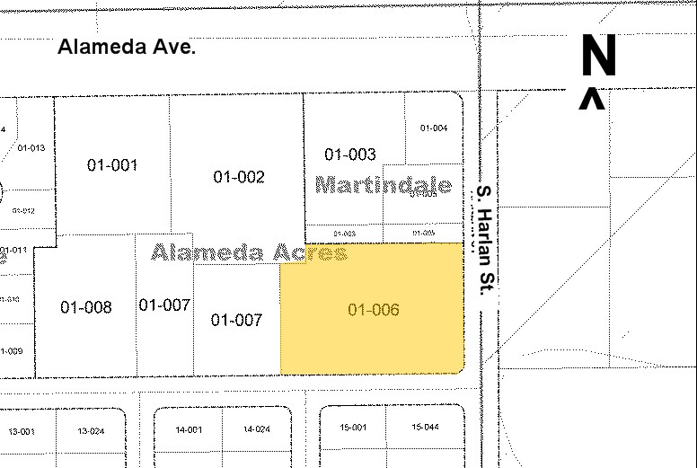 363 S Harlan St, Lakewood, CO à louer - Plan cadastral – Image 3 sur 21