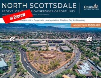 Plus de détails pour 13875 N Northsight Blvd, Scottsdale, AZ - Bureau à vendre