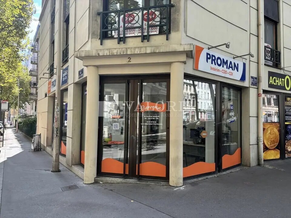 Local commercial dans Lyon à louer Photo de l’immeuble– Image 1 sur 7