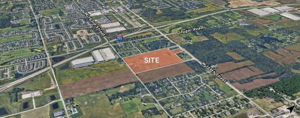 163rd St & Gouger Rd, Lockport, IL à vendre - Photo principale – Image 1 sur 2