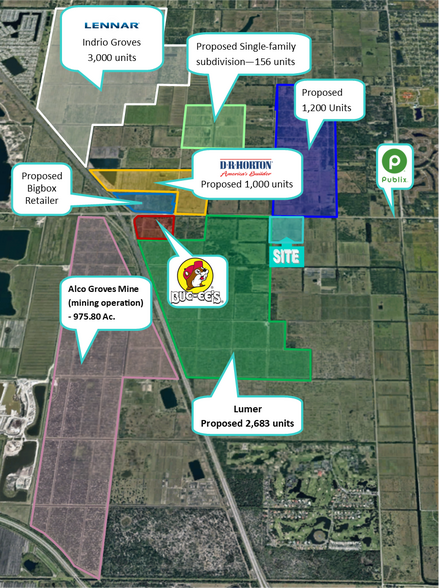 36.6+/- Ac. Available in, Fort Pierce, FL à vendre - Photo de l’immeuble – Image 3 sur 6