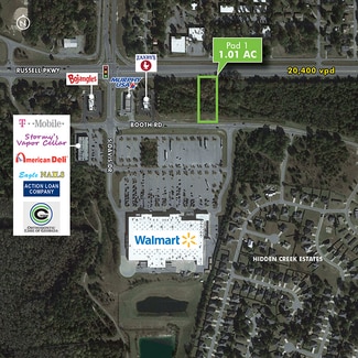 Plus de détails pour 502 Booth Rd, Warner Robins, GA - Terrain à vendre
