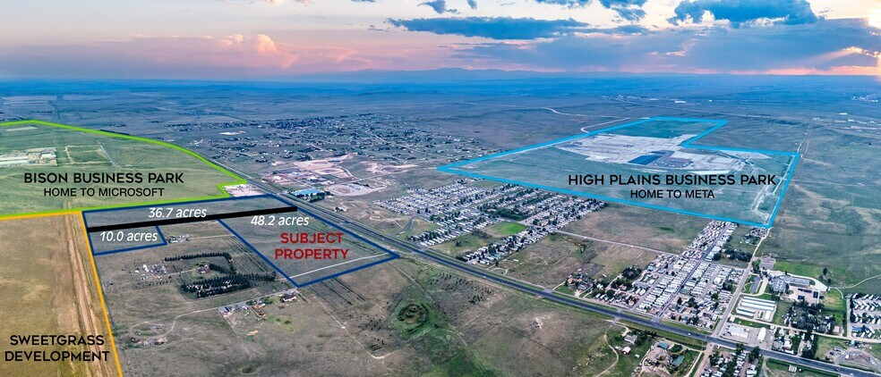 853 Greeley Hwy, Cheyenne, WY à vendre - Aérien – Image 1 sur 22