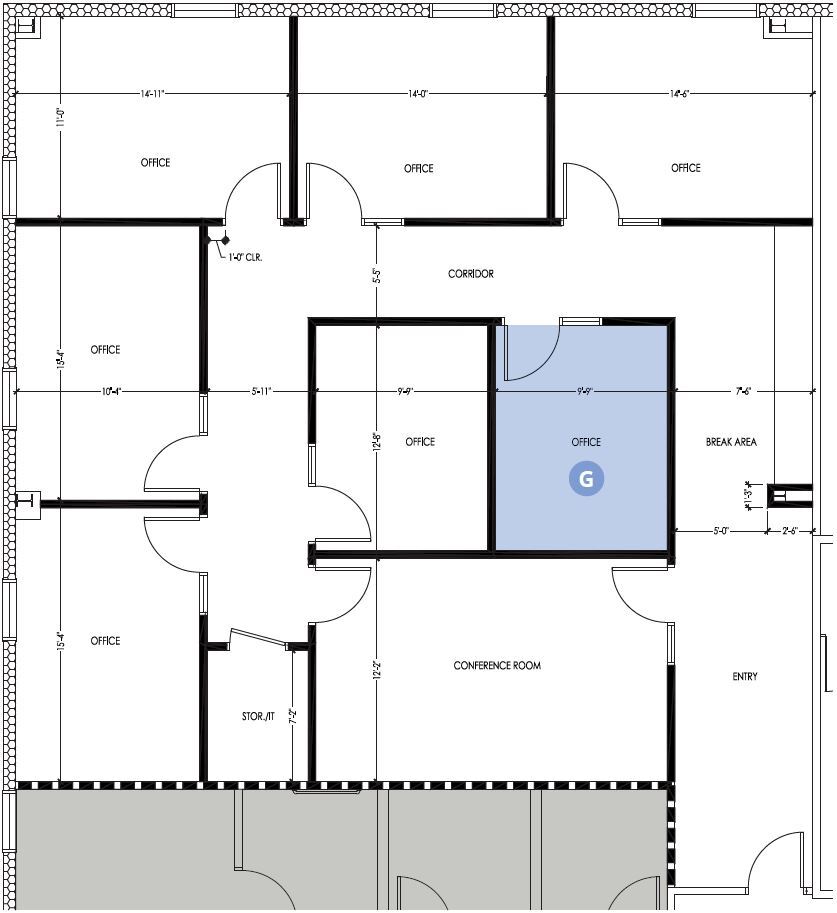 400 Market St, Chapel Hill, NC à louer Plan d’étage– Image 1 sur 1
