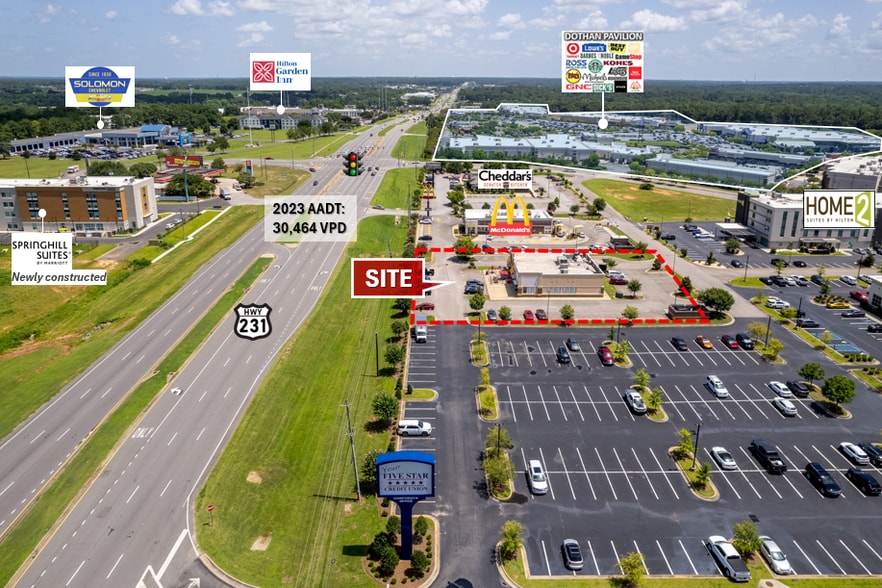 5031 Montgomery Hwy, Dothan, AL à louer - Aérien – Image 2 sur 22