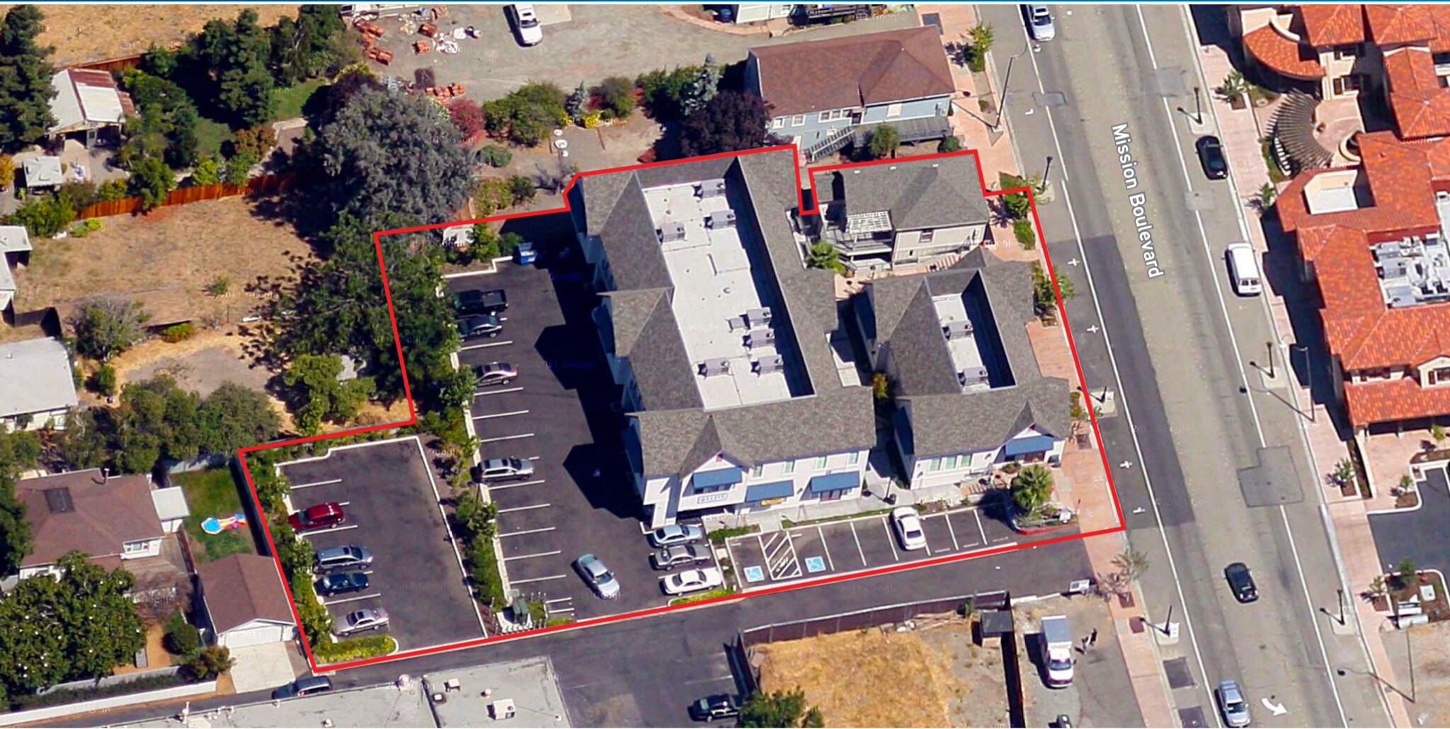 43427-43433 Mission Blvd, Fremont, CA à louer Aérien– Image 1 sur 6