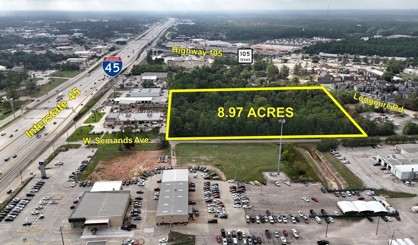 0 W. Semands, Conroe, TX à vendre Aérien– Image 1 sur 10