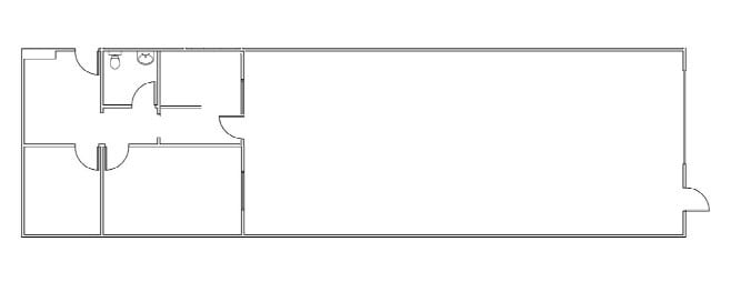 3021 S Valley View Blvd, Las Vegas, NV à louer Plan d’étage– Image 1 sur 1