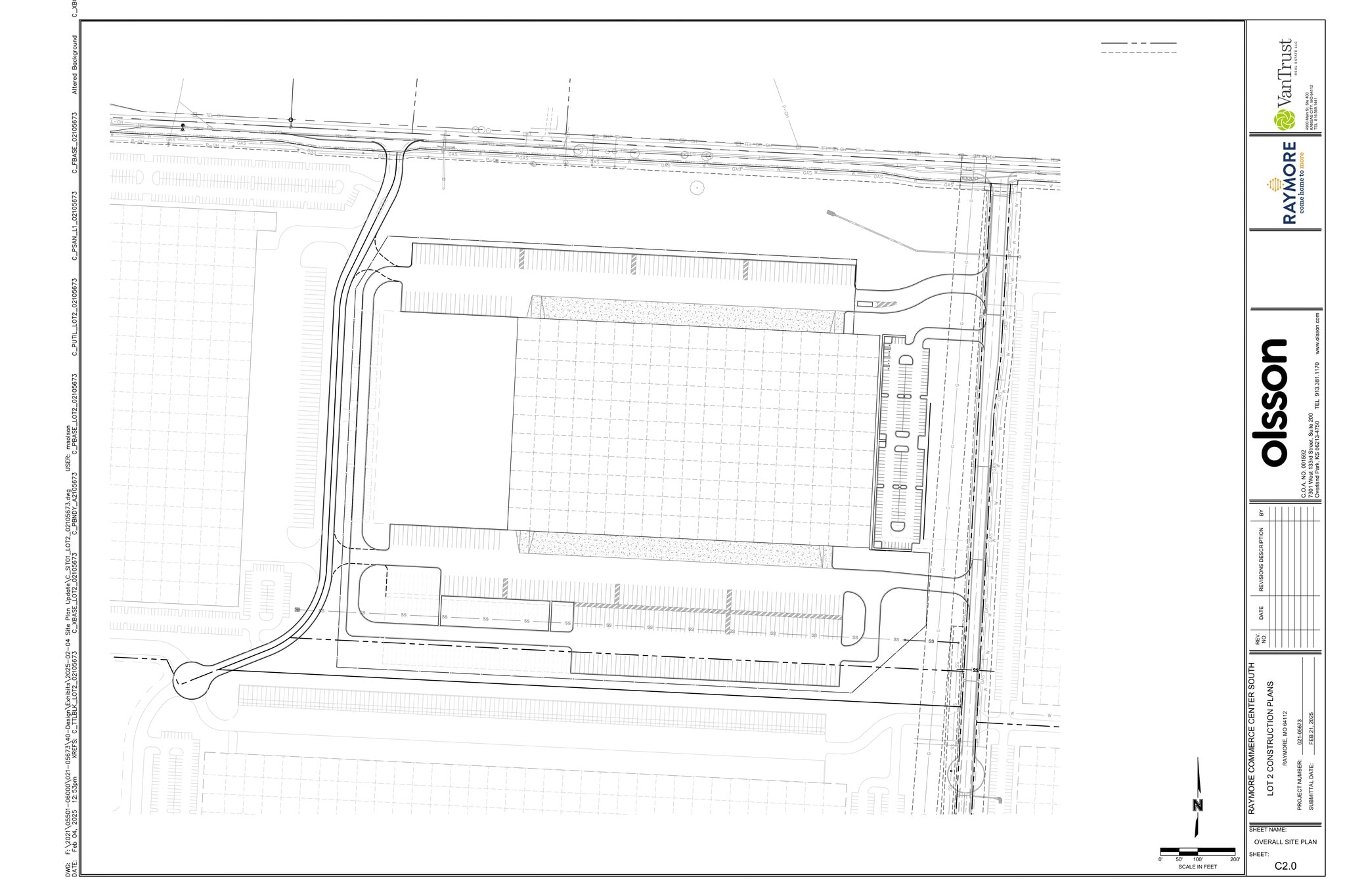 1700 Commerce Dr, Raymore, MO à louer Plan de site– Image 1 sur 4