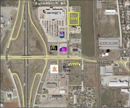 1700-1704 S Broadway St, Moore, OK - VUE AÉRIENNE  vue de carte - Image1