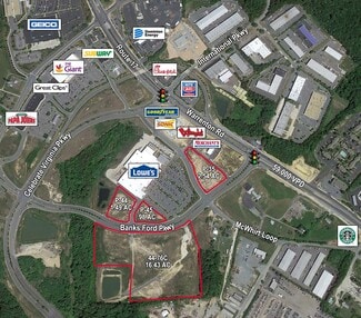 Plus de détails pour 400 Banks Ford Pky, Fredericksburg, VA - Terrain à vendre