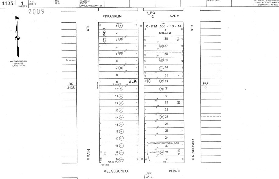 131 Standard St, El Segundo, CA à vendre - Plan cadastral – Image 3 sur 3