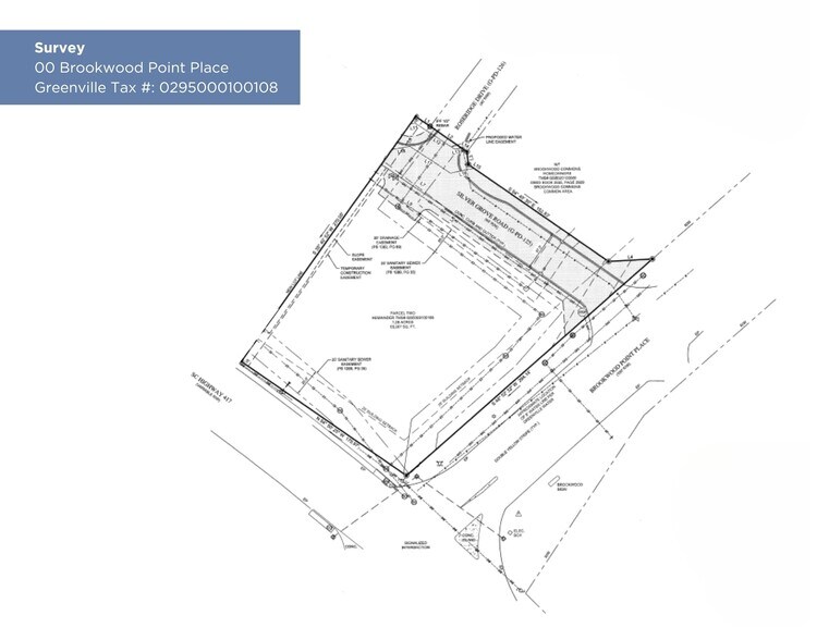 01 South Carolina 417, Simpsonville, SC à vendre - Plan cadastral – Image 2 sur 8