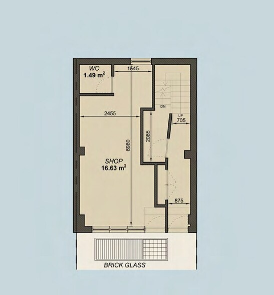 154 Royal College St, Londres à louer - Plan d’étage – Image 3 sur 4
