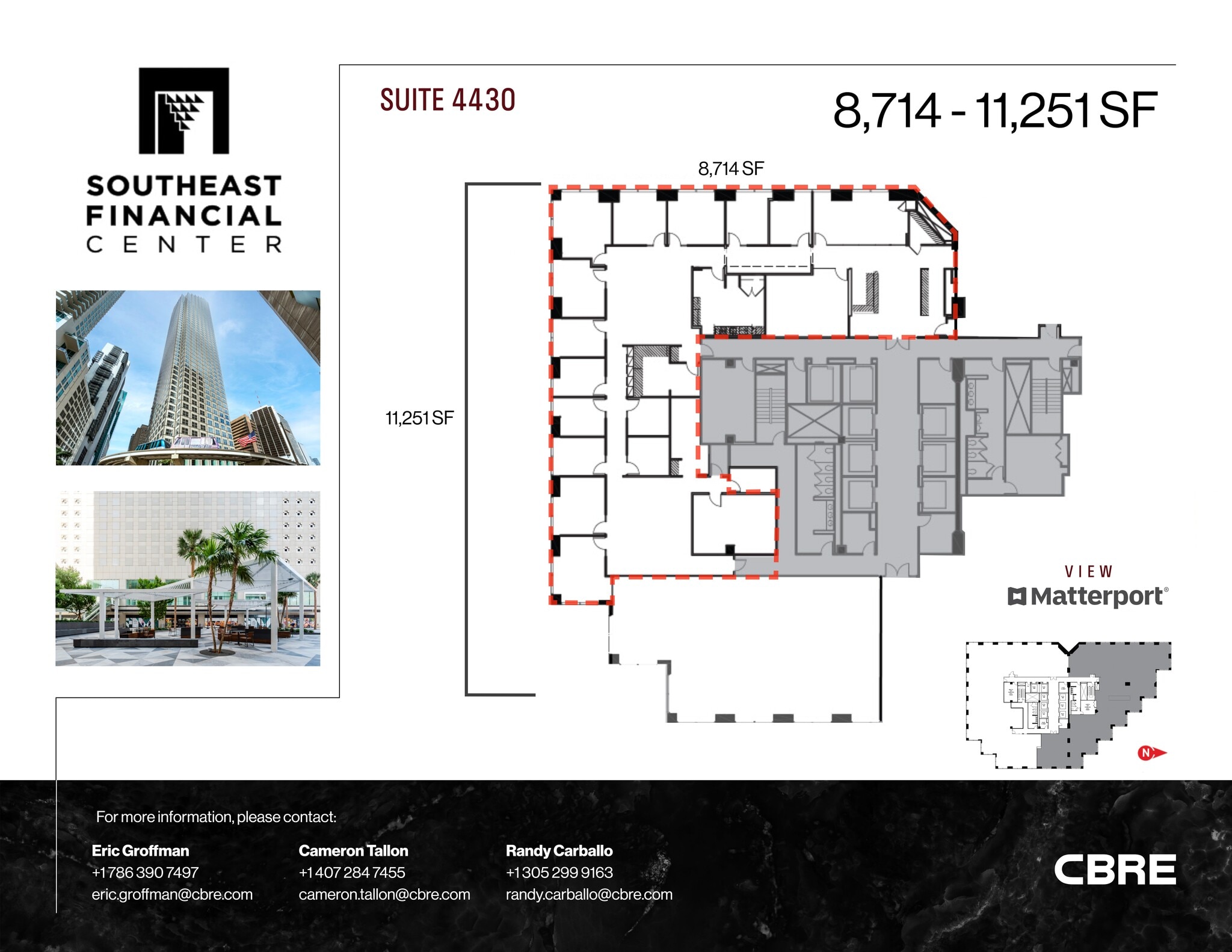200 S Biscayne Blvd, Miami, FL à louer Plan de site– Image 1 sur 11