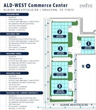 Aldine Westfield Rd, Houston, TX à louer Plan d’étage– Image 1 sur 3