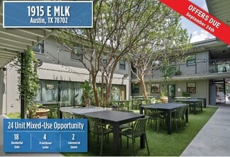 Plus de détails pour 1915 E Martin Luther King Jr Blvd, Austin, TX - Logement à vendre