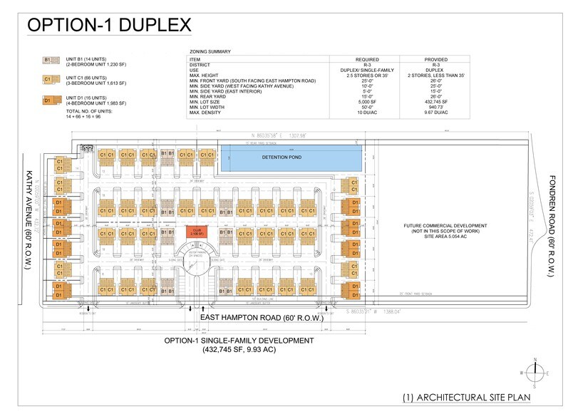 Fondren Rd, Houston, TX à vendre - Plan de site – Image 1 sur 10