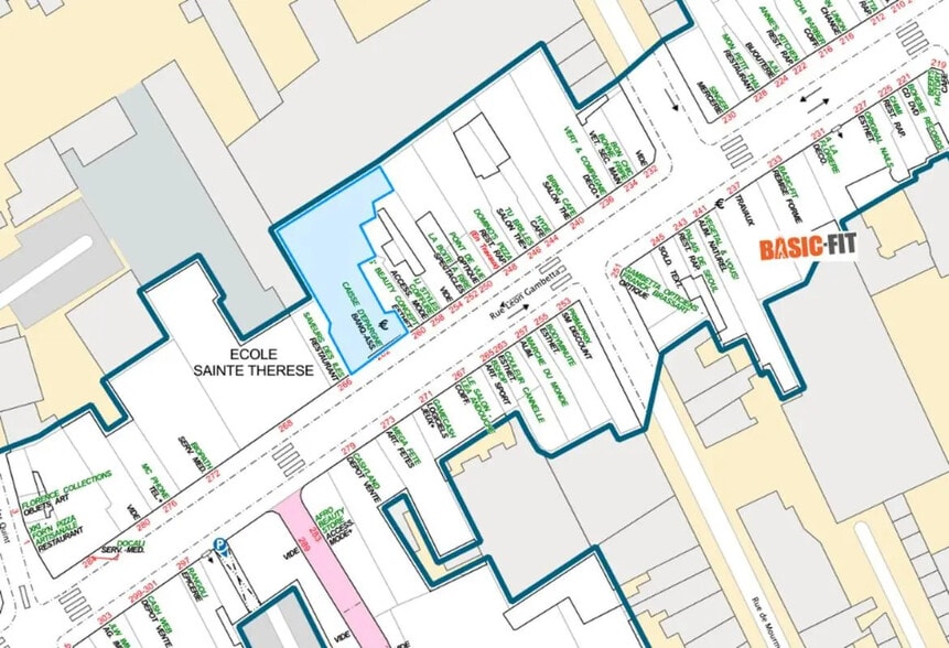 Local commercial dans Lille à louer - Plan d’étage – Image 2 sur 4