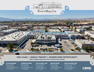 Plus de détails pour 4270 W Wagon Trail Ave, Las Vegas, NV - Industriel/Logistique à vendre