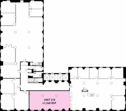 1680 N Vine St, Hollywood, CA à louer Plan d’étage– Image 1 sur 2