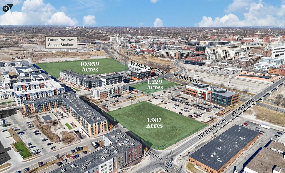 Martin Luther King Jr Pkwy, Des Moines, IA à vendre - Photo de l’immeuble – Image 2 sur 4