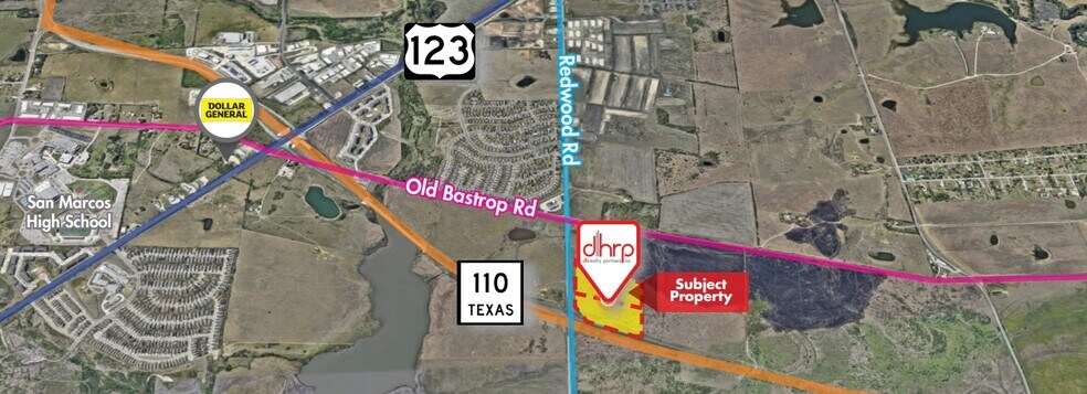 Redwood Rd, San Marcos, TX à vendre - Photo principale – Image 1 sur 1