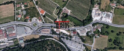 Le Pradet - Vue aérienne vue de carte