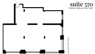 215 Spadina Ave, Toronto, ON à louer Plan d’étage– Image 1 sur 1