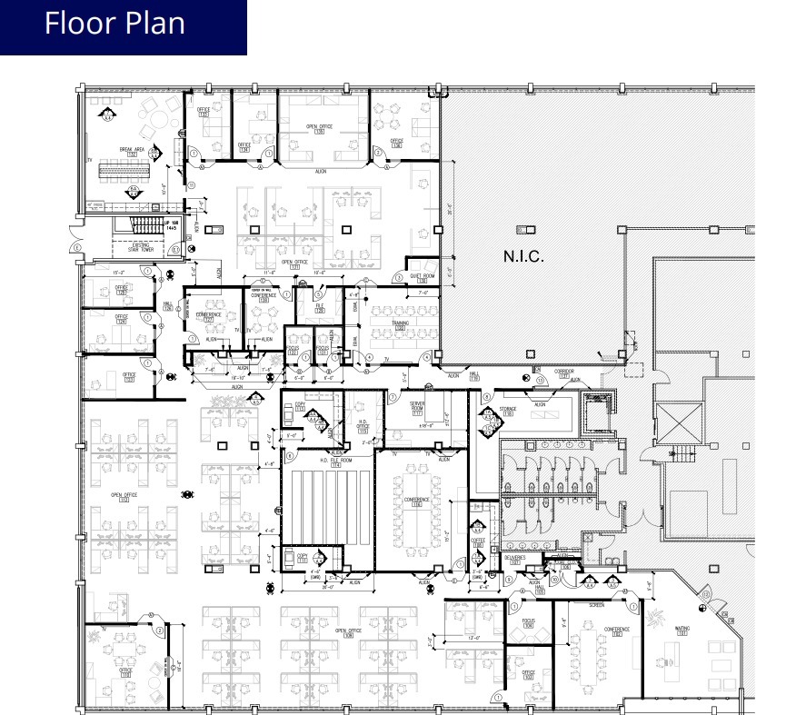 727 Norristown Rd, Lower Gwynedd, PA à louer Plan d’étage– Image 1 sur 1