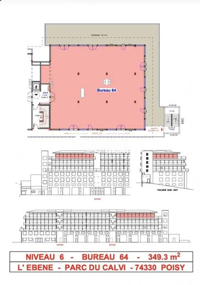 Bureau dans Poisy à vendre - Plan d’étage – Image 2 sur 28
