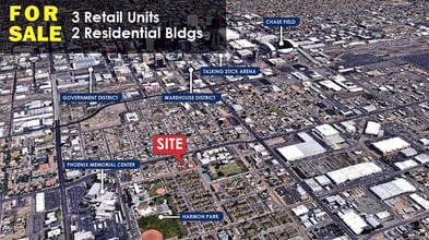 302-308 W Yavapai St, Phoenix, AZ - VUE AÉRIENNE  vue de carte