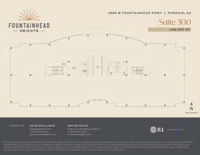 1601 W Fountainhead Pky, Tempe, AZ à louer Plan d’étage– Image 1 sur 1