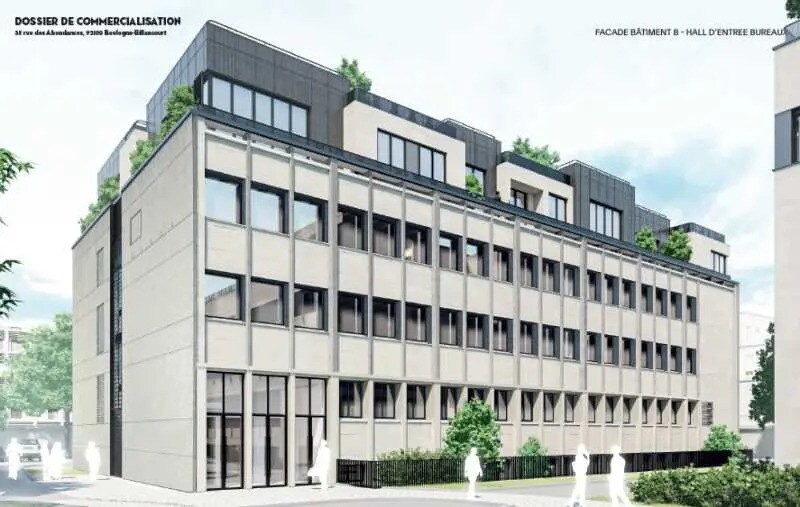 Bureau dans Boulogne-Billancourt à vendre Photo de l’immeuble– Image 1 sur 9