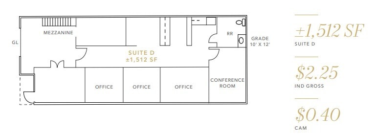 1610 Dell Ave, Campbell, CA à louer Plan d’étage– Image 1 sur 1