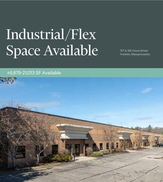 Plus de détails pour 157 Grove St, Franklin, MA - Industriel/Logistique à louer