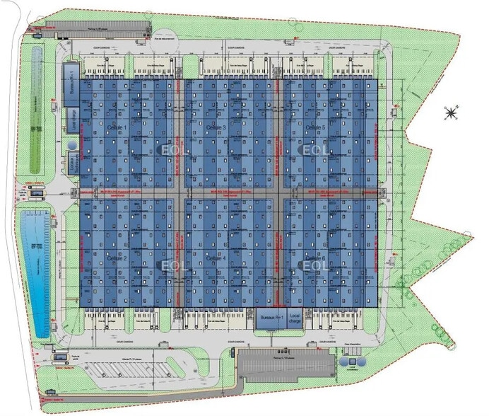 Route Des Carriers, Derval à louer - Plan de site – Image 3 sur 3