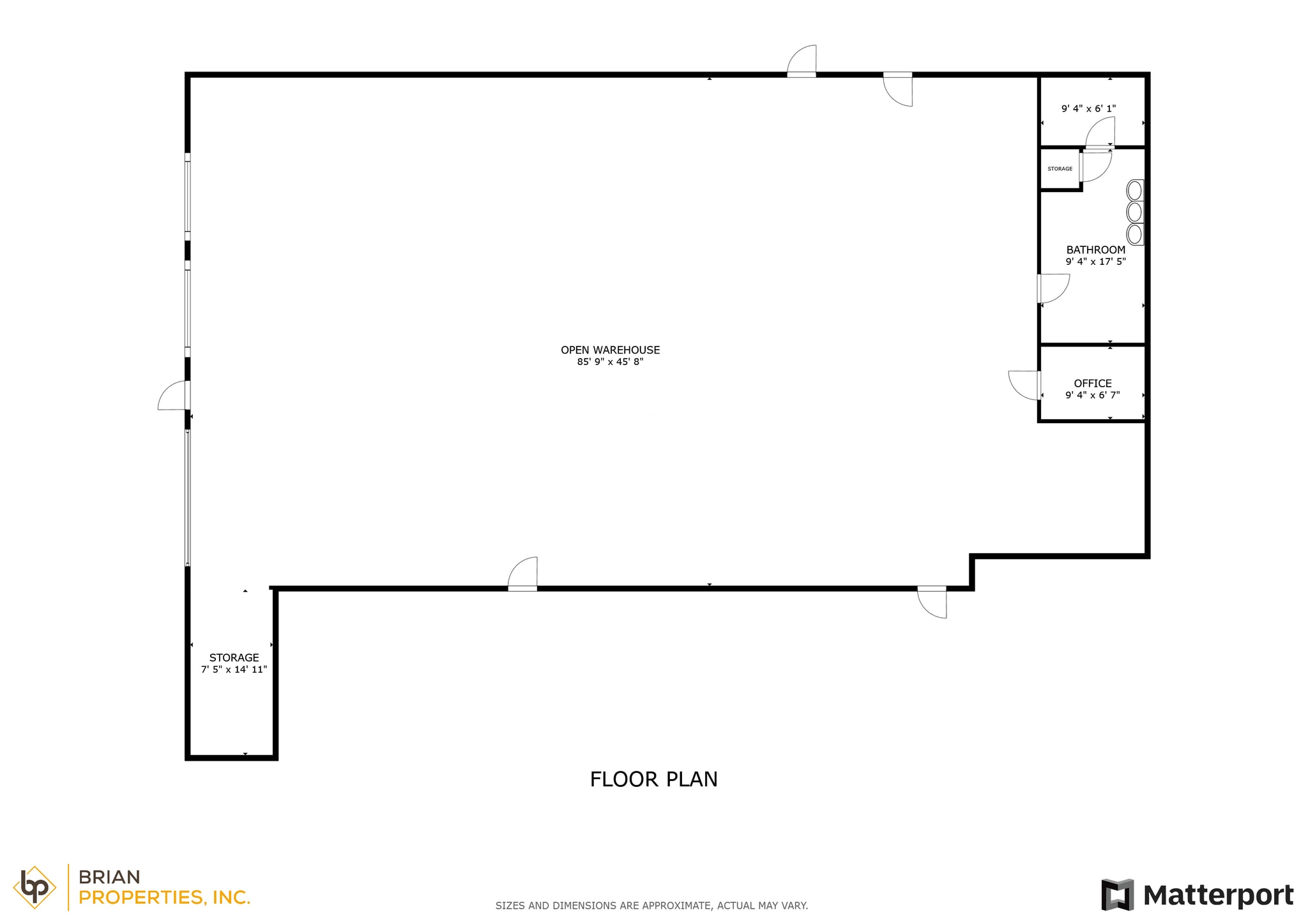 400 W Northwest Hwy, Arlington Heights, IL à louer Plan d’étage– Image 1 sur 6