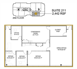 150 Riverside Pky, Fredericksburg, VA à louer Plan d’étage– Image 1 sur 1
