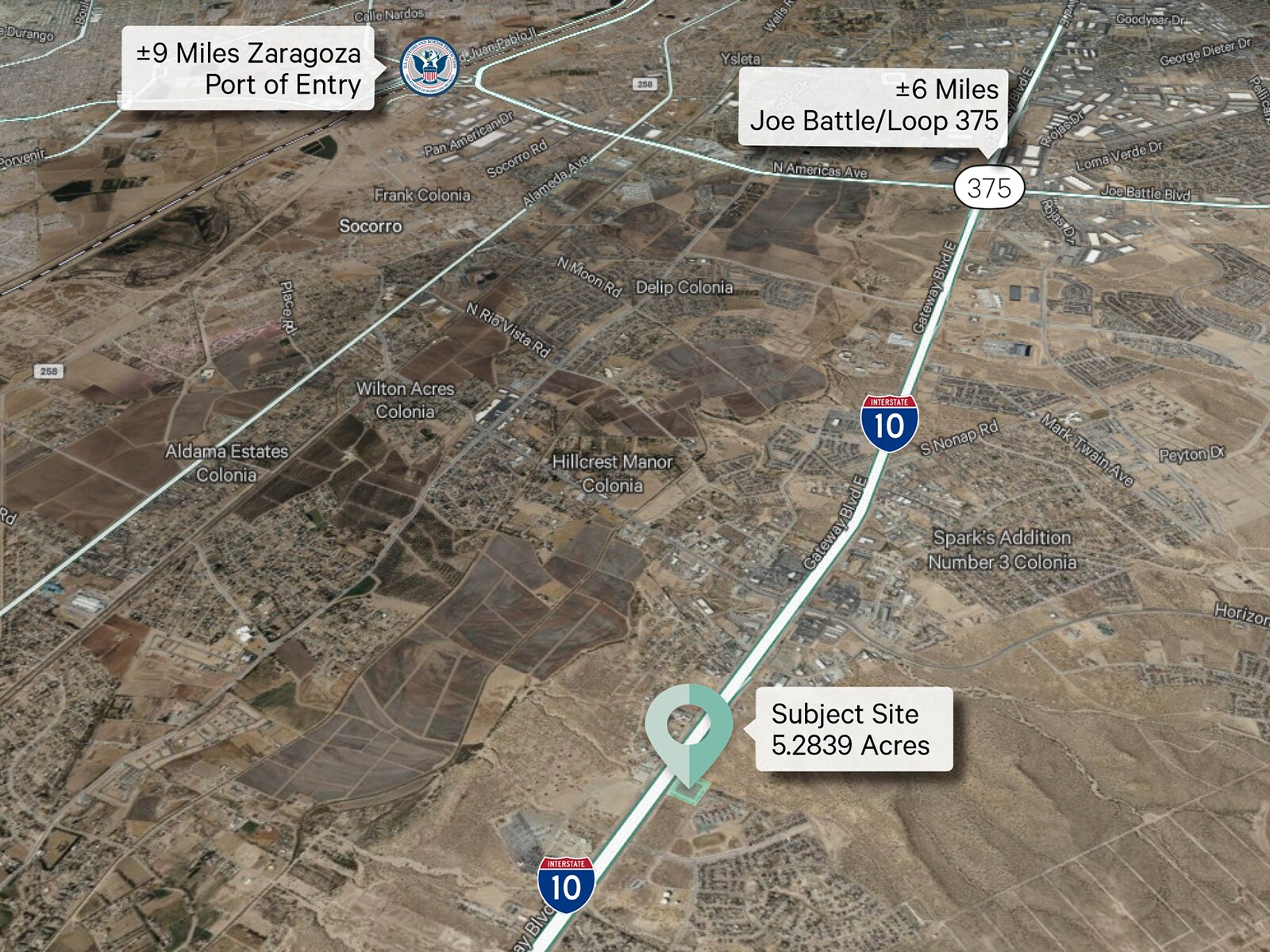 14861 Gateway Blvd W, El Paso, TX à louer Photo principale– Image 1 sur 4