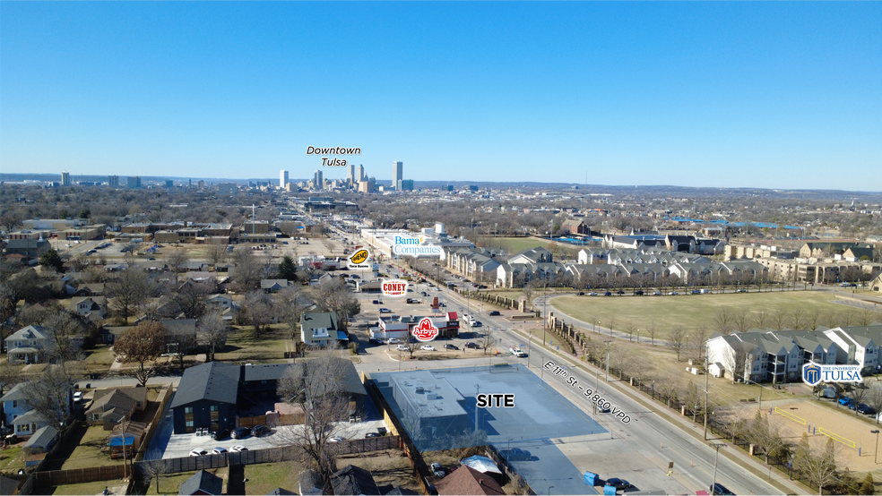 3008 E 11th St, Tulsa, OK à louer - Photo de l’immeuble – Image 3 sur 5