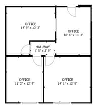 633 S 4th St, Las Vegas, NV à louer Plan d’étage– Image 1 sur 2