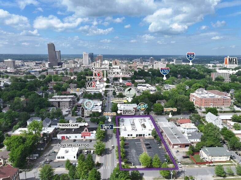 1501 Main St, Little Rock, AR à louer - Photo principale – Image 1 sur 9
