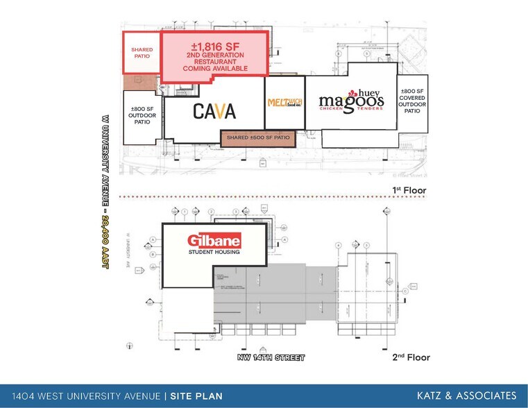 1404 W University Ave, Gainesville, FL à louer - Photo de l’immeuble – Image 2 sur 4