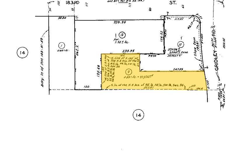 18331 Gridley Rd, Cerritos, CA à vendre - Plan cadastral – Image 2 sur 85